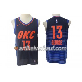 NBA Oklahoma City Thunder Trikot Paul George 13 Nike 2017-18 marineblau Swingman - Herren